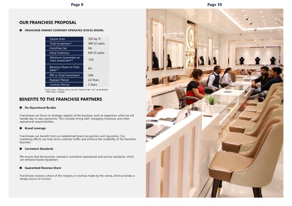 Franchise Proposal FOCO Model - Brochure Page 9 & 10